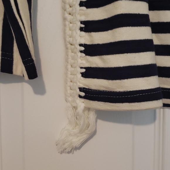 Nwt Pepin Cotton Top with fringe - Picture 2 of 4